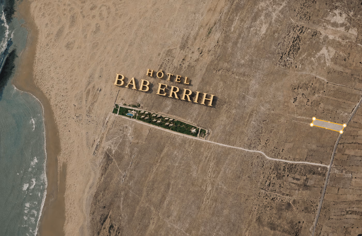 Terrain de 10 743 m² en Deux Titres, Moulay Bouzerktoun (Essaouira)